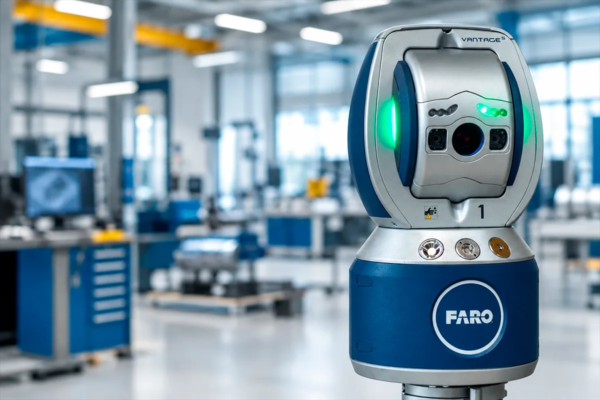 FARO Laser Tracker para sistemas de metrología 3D de alta precisión