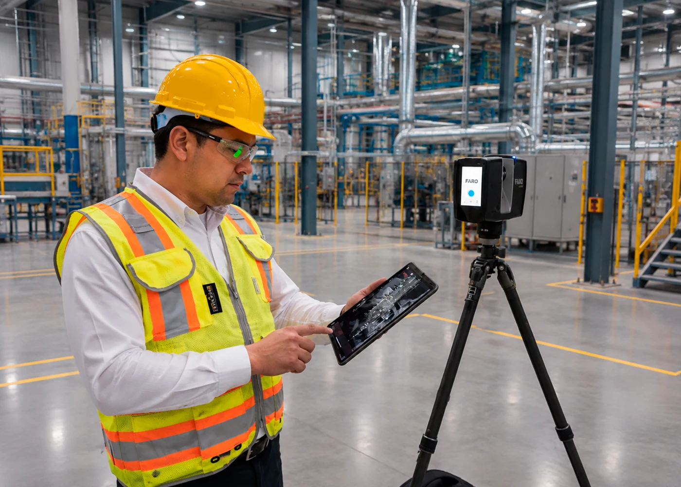 FARO Focus para captura 3D precisa en entornos industriales