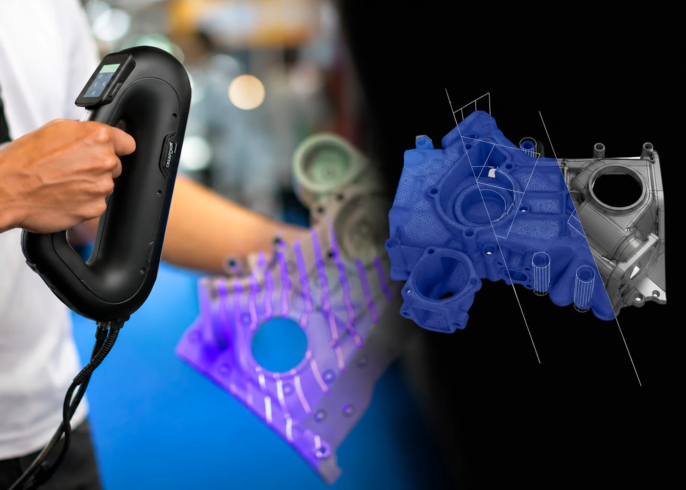 Ingeniería inversa y escaneo 3D para modelado CAD